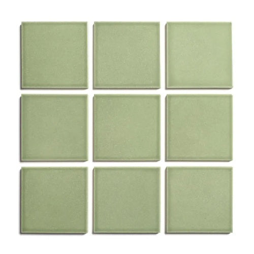 Full Tile Sample - Ceramic Ponderosa Clay Tile - 4" x 4" x 3/4" Matte