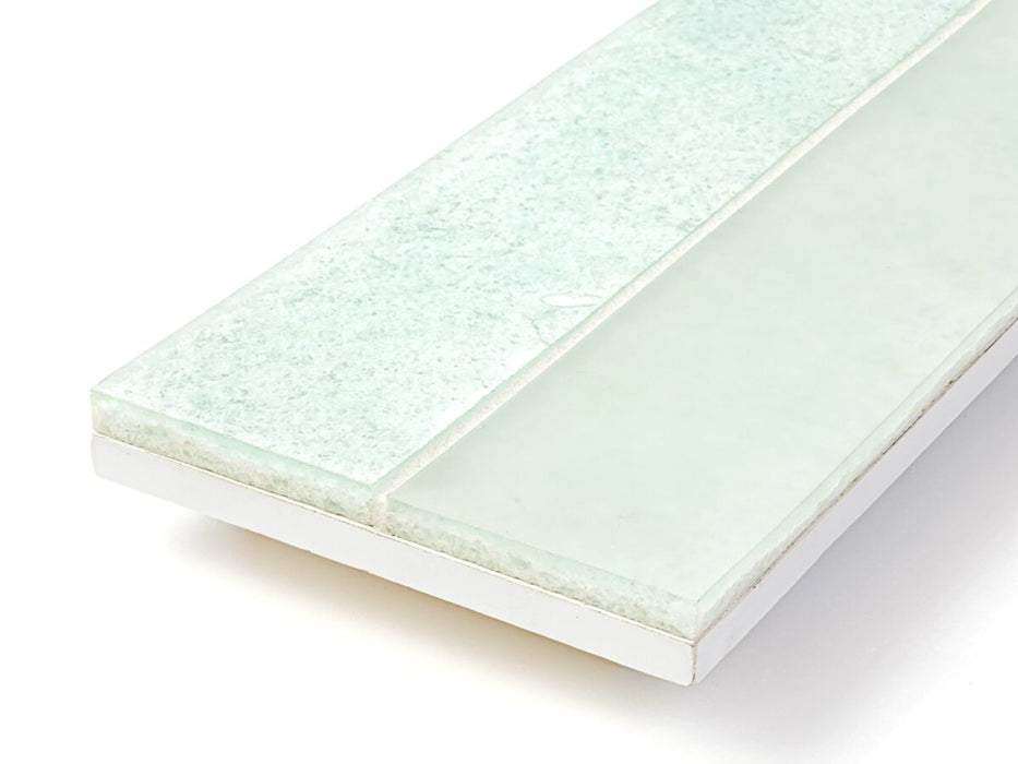 Glass Alaska Tile Frosted / Clear 2