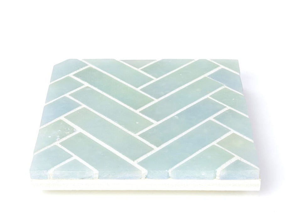 Glass Atlantic Mosaic Clear & Frosted 3