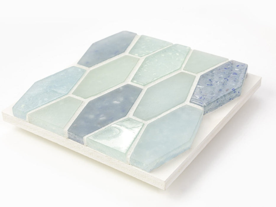 Glass Bermuda Blends Mosaic Frosted 2