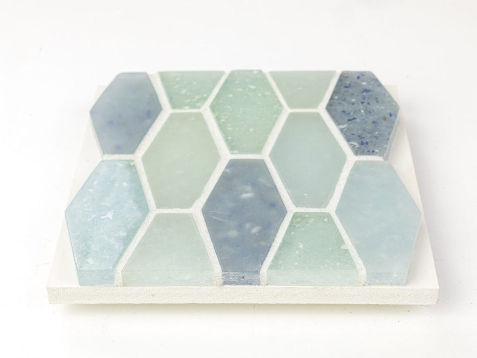 Glass Bermuda Blends Mosaic Frosted 3