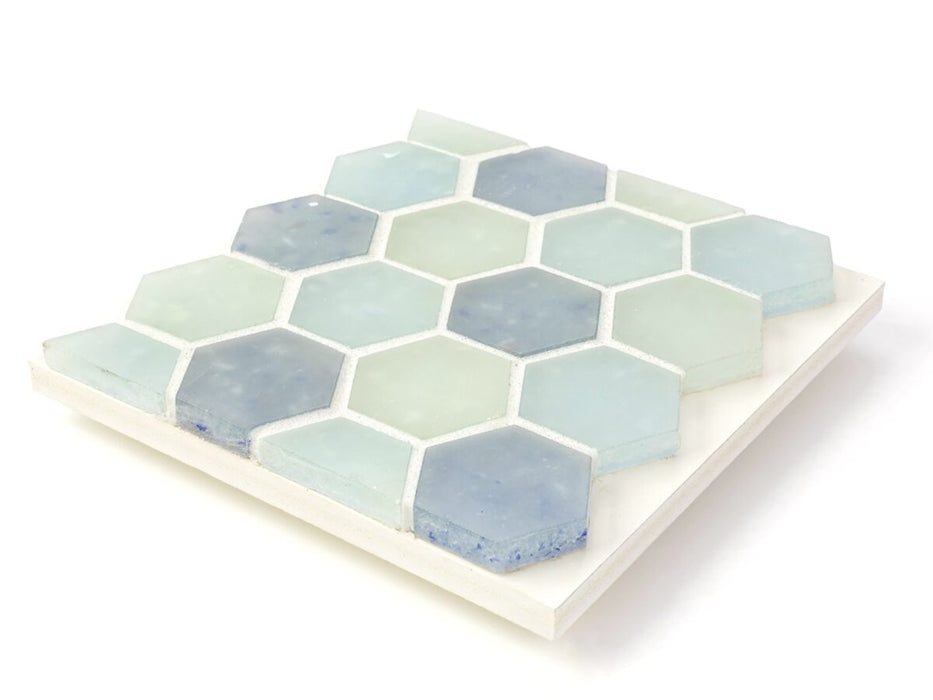 Glass Bermuda Blends Mosaic Frosted 2