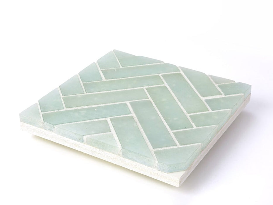 Glass Tahoe Mosaic Clear & Frosted 2