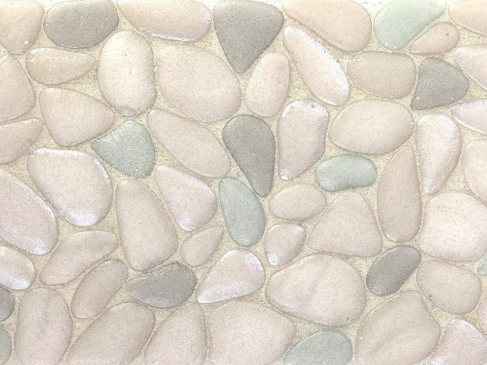 Glass Riviera Shores Mosaic Frosted 1