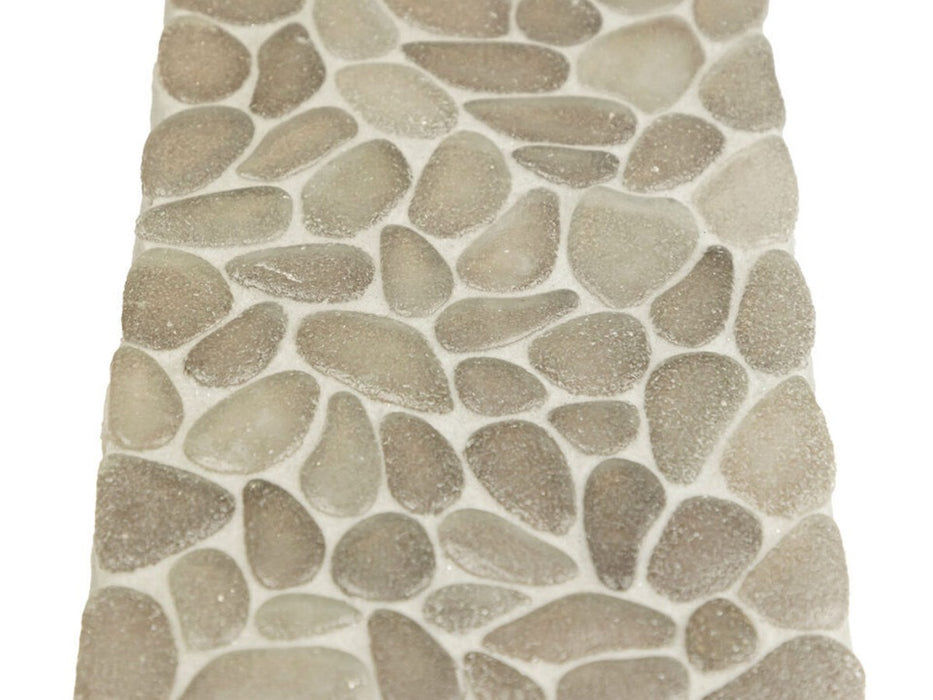 Glass River Brown Mosaic Frosted 4