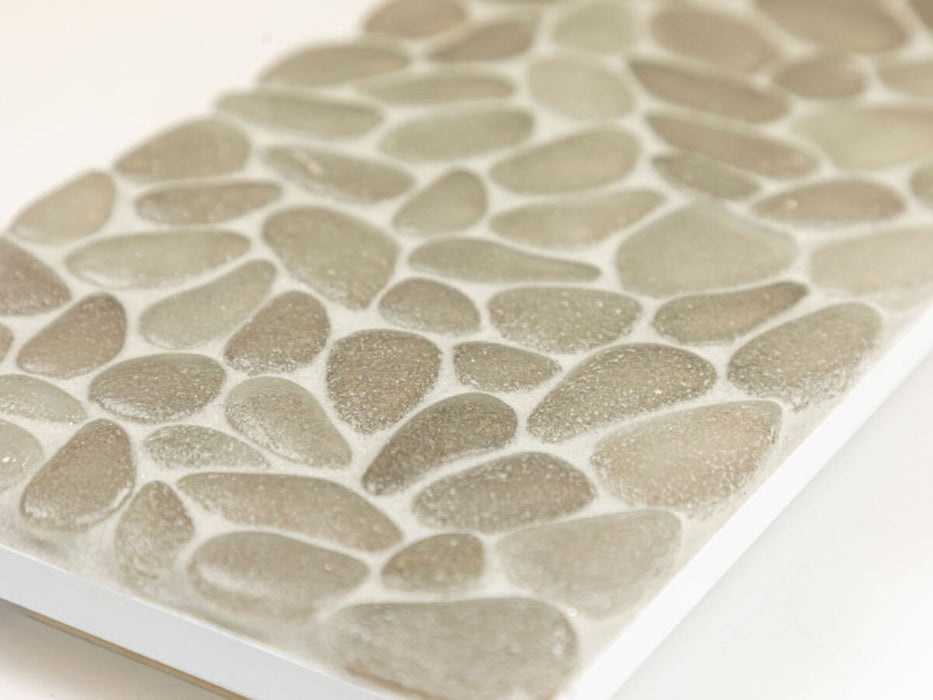 Glass River Brown Mosaic Frosted 5