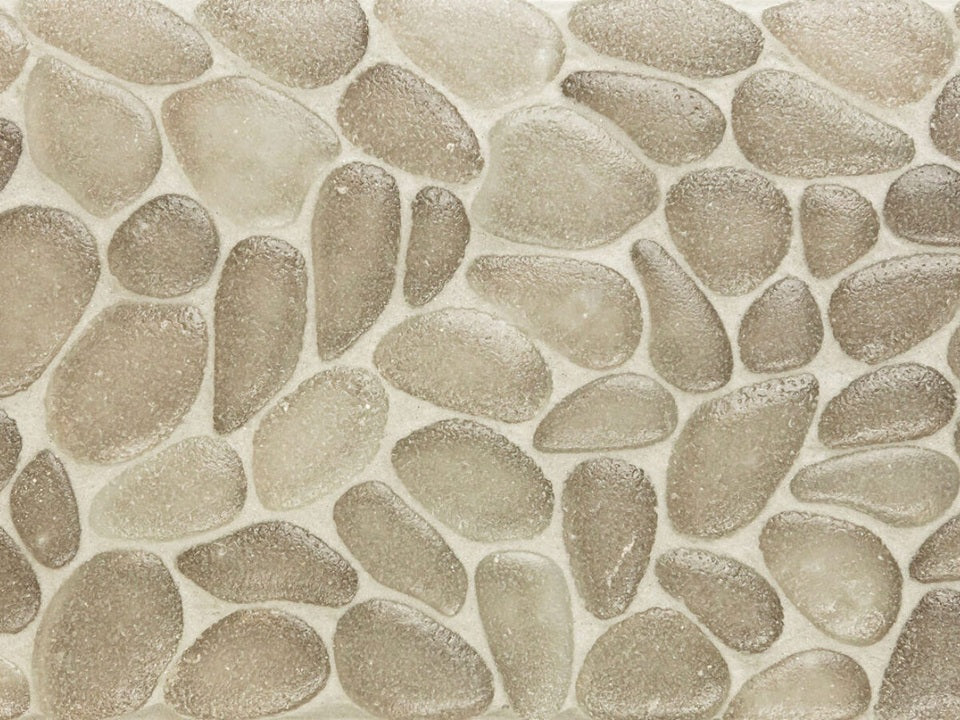 Glass River Brown Mosaic Frosted 1