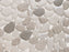 Glass Fresh Water Pearl Mosaic Frosted 2