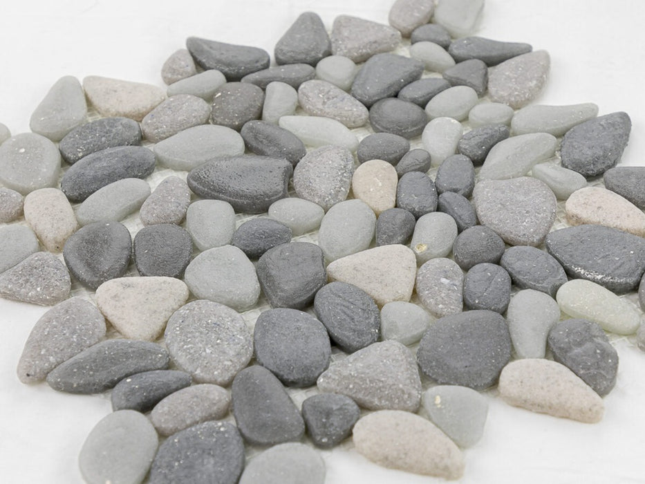 Glass Pebble beach Mosaic Frosted 3