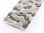 Glass Pebble beach Mosaic Frosted 4