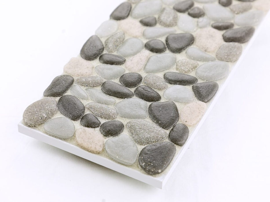 Glass Pebble beach Mosaic Frosted 4