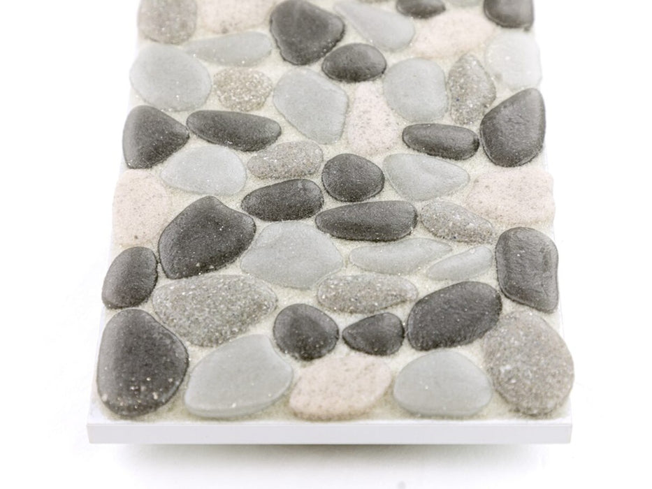 Glass Pebble beach Mosaic Frosted 5