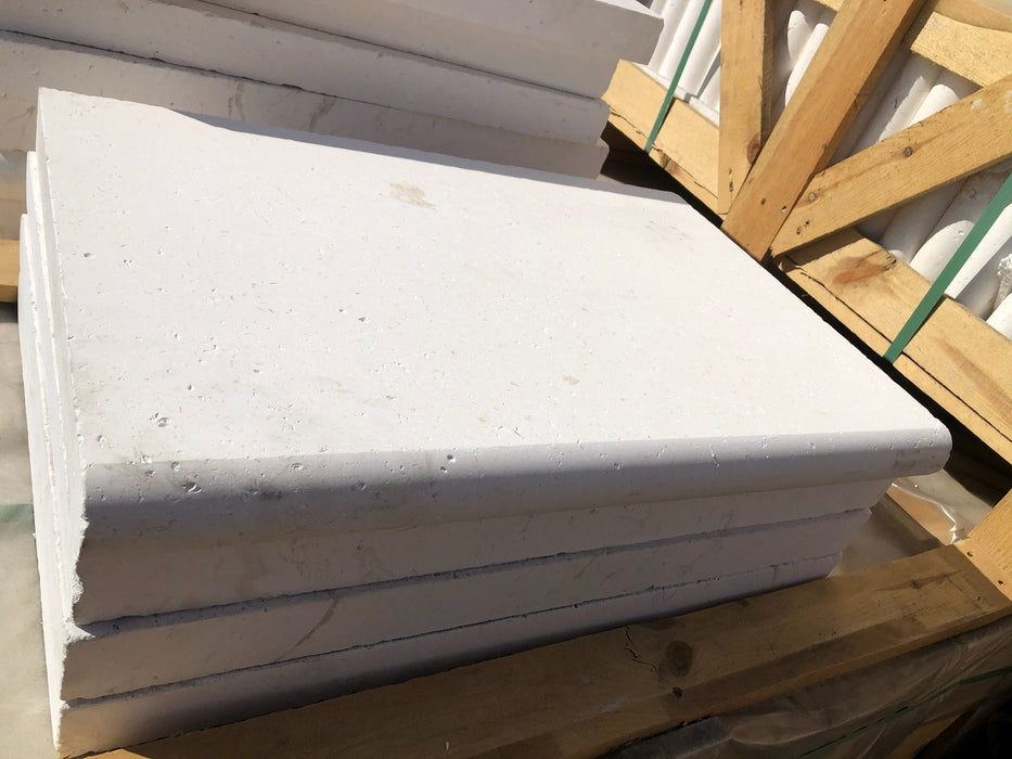 Champagne Limestone Pool Coping Tumbled 1