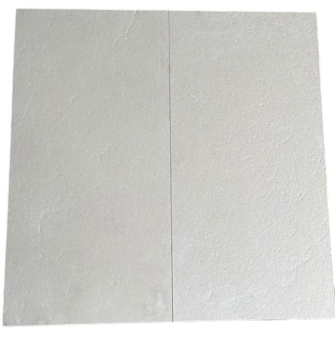 Full Tile Sample - Champagne Limestone Tile - 4" x 4" x 5/8" Brushed