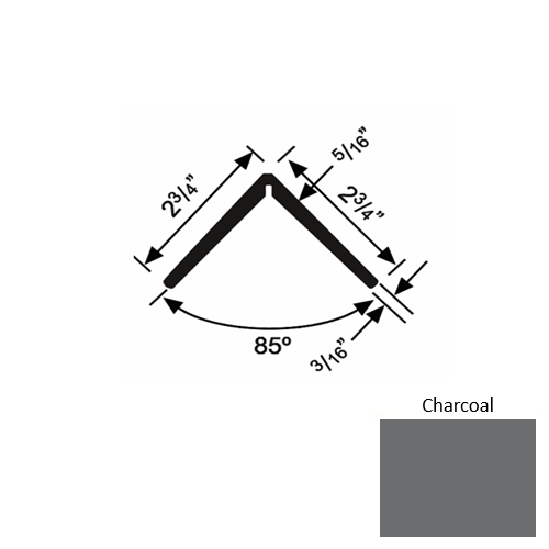 Solid Charcoal 123