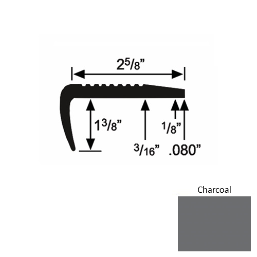 Solid Charcoal 123