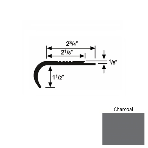 Solid Charcoal 123