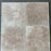 Chocolate (Noche) Travertine Tile - 18" x 18" x 1/2" Tumbled