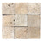 Chocolate (Noche) Travertine Tile - Tumbled