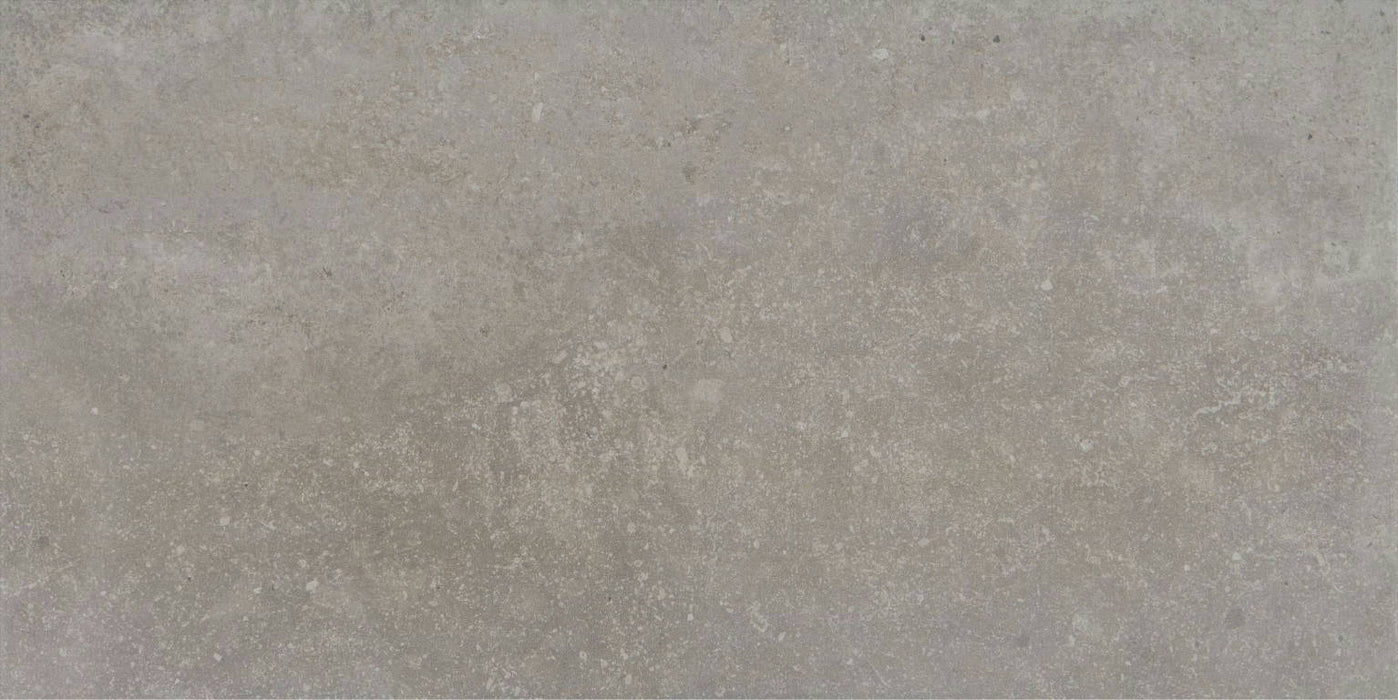 Full Tile Sample - Citywide Gris Porcelain Tile - 12" x 24" Matte