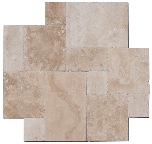 Classic Honed Travertine Pattern - Various Sizes x 1/2"