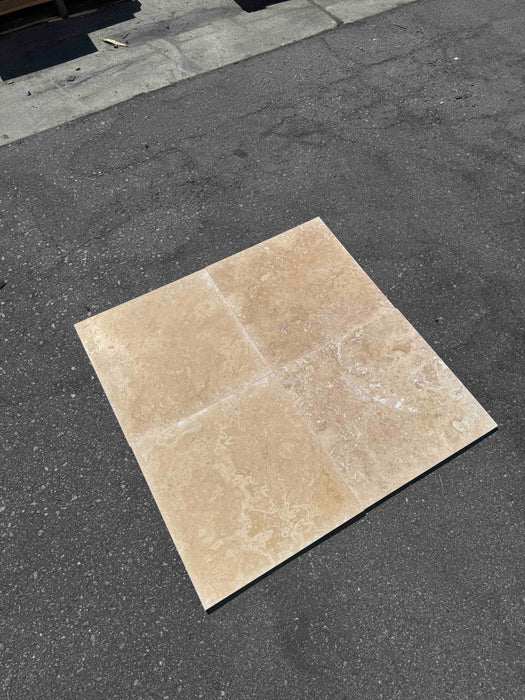 Classico Standard Cross Cut Travertine Tile Filled & Honed 3