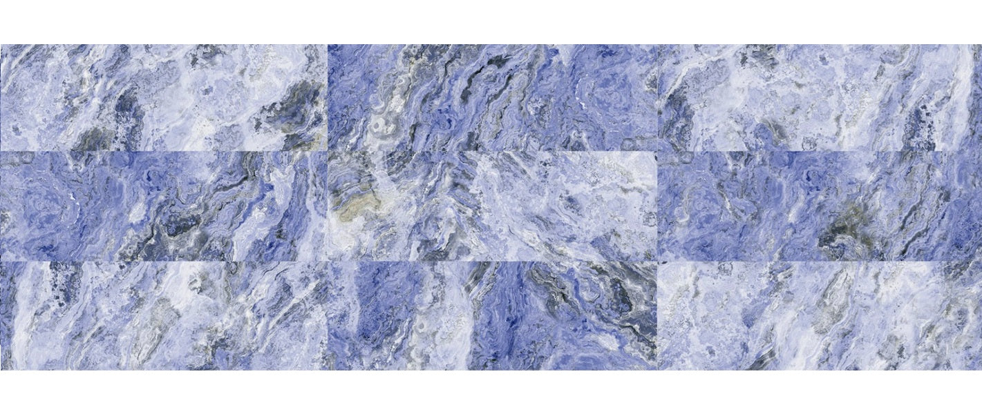 Cloud Cobalt Porcelain Tile - Semi Gloss