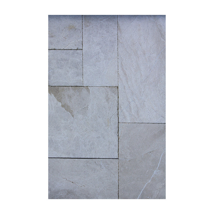 Coastal Marble Diana Royal French Paver Versailles Pattern Leather 1