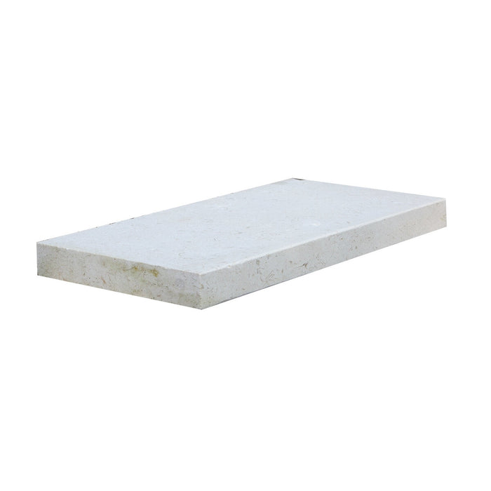 Coastal Limestone Shellstone Modern Edge Coping Tumbled 1