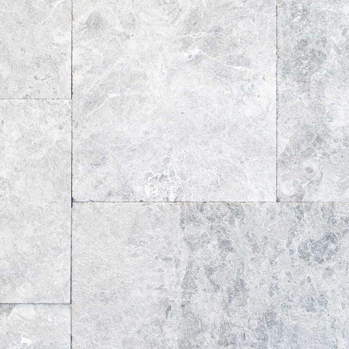 Coastal Marble Tundra Gray Modern Edge Coping Leather 2