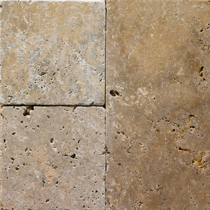 Coastal Travertine Walnut Bullnose Coping Tumbled 3