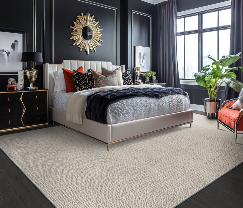 Collins Wool Blend Mineral Grey 65153 Carpet Textured 2