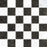 Full Sheet Sample - Concert White Chess Porcelain Mosaic - 12" x 12" x 9 MM Matte