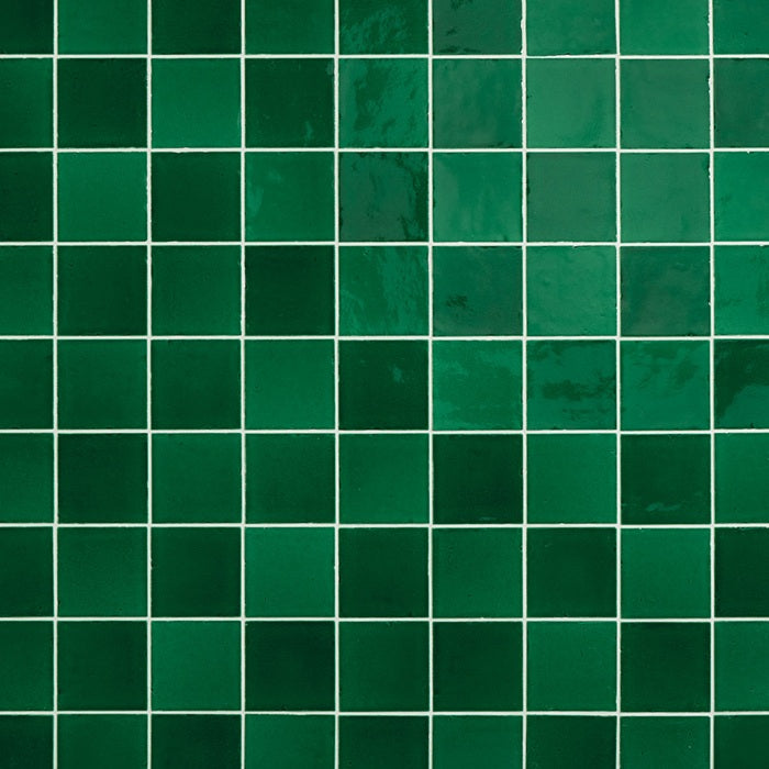 Contempee Ceramic Fern Handcrafted CE34 Tile Glossy 5