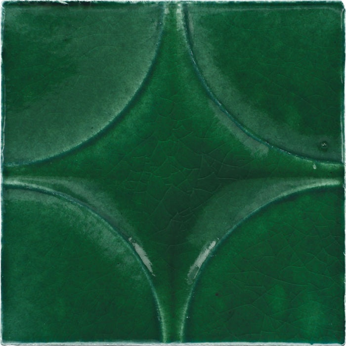 Contempee Tile Daltile Contempee CE34 Fern Star Glossy Ceramic Tile | Lowest Price ...