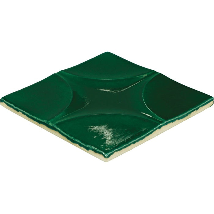 Contempee Ceramic Fern Star CE34 Tile Glossy 3