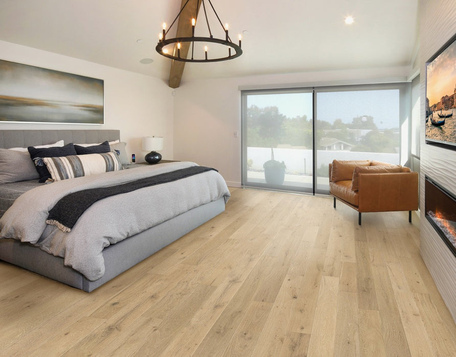 European White Oak Hardwood Novel Engineered Hardwood Ultra Matte Polyurethane 2
