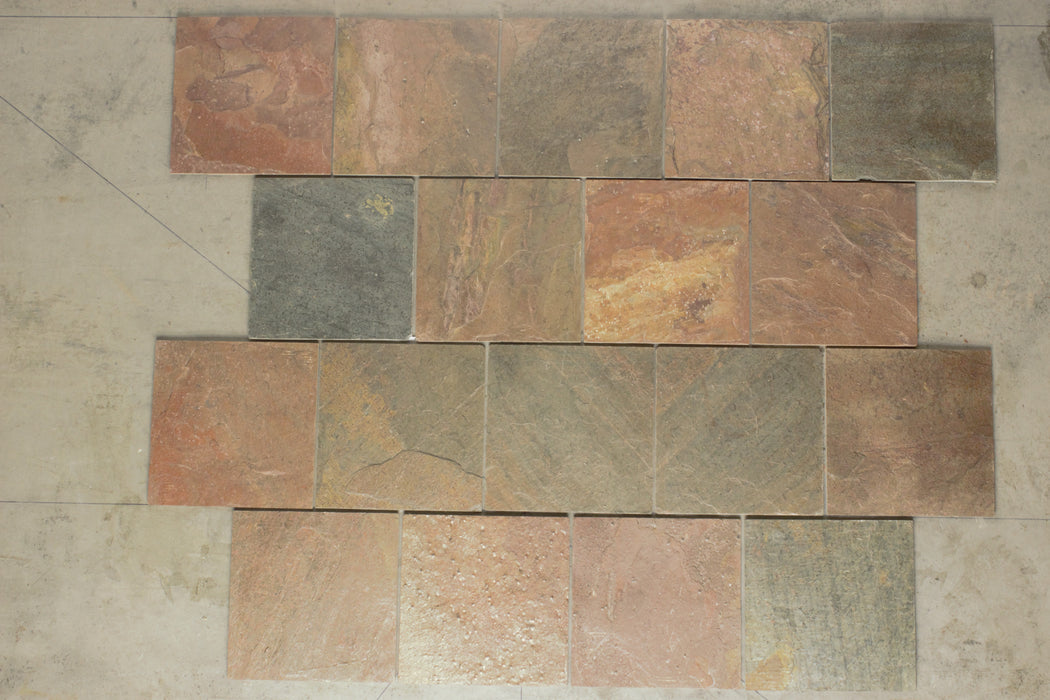 Copper Slate Tile Tumbled 1