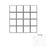 Full Sheet Sample - Cora Carrara Porcelain Mosaic - 3" x 3" x 3 MM Matte