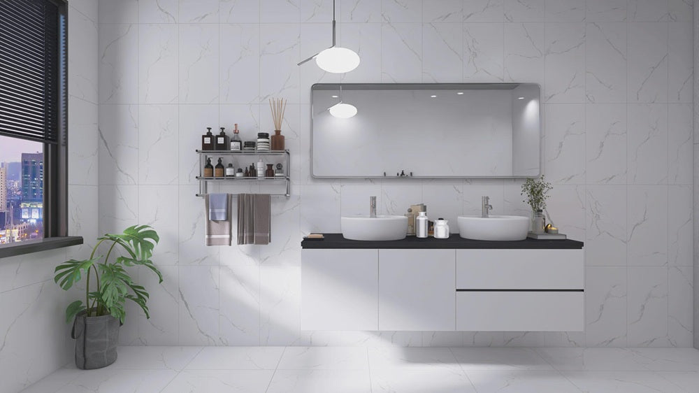 Cora Porcelain Calacatta GRNCORA Tile Matte 1