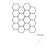 Full Sheet Sample - Cora Calacatta Hexagon Porcelain Mosaic - 3" x 3" x 3 MM Matte