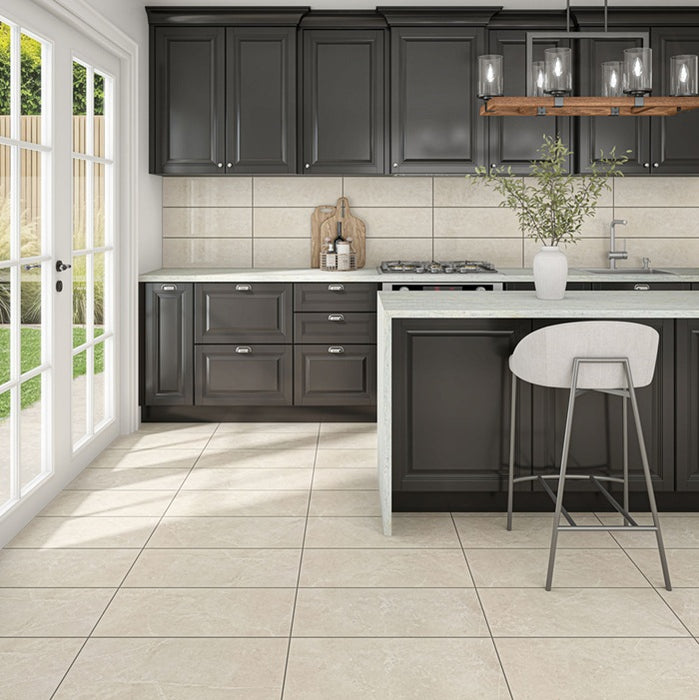 Core Fundamentals Prime Ceramic Lineage Greige NS11 Tile Matte 3