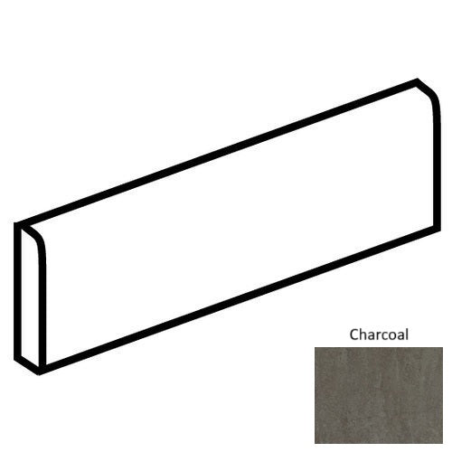Core Fundamentals Prime Ceramic Charcoal BA34 Bullnose Matte 1