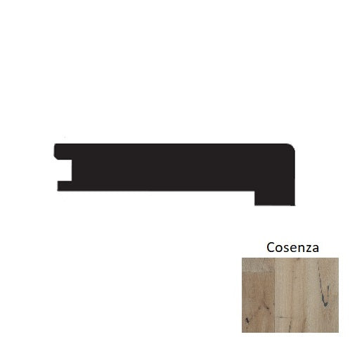 Mediterranean Wood Cosenza Square Flush Stair Nose Wire Brushed 1