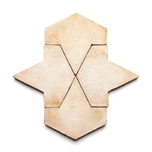 Full Tile Sample - Cotto Alcazar Adobe Clay Tile - 6" x 6" x 5/8" Glazed