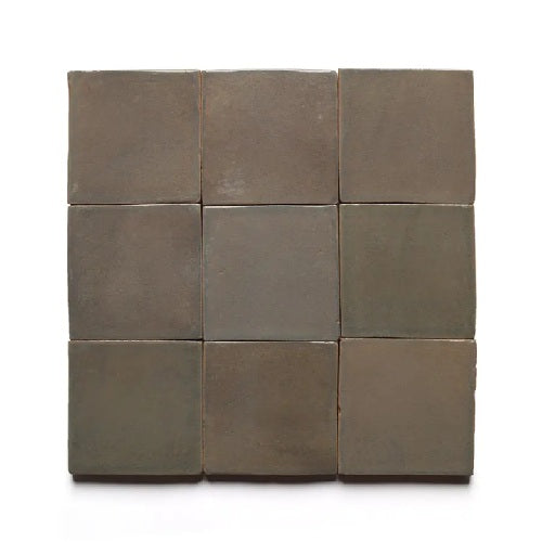 Full Tile Sample - Cotto Condesa Clay Tile - 4" x 4" x 5/8" Gloss & Satin