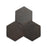 Full Tile Sample - Cotto Oscura Clay Tile - 8" x 9" Hexagon x 5/8" Glazed