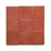 Full Tile Sample - Cotto Lupe Clay Tile - 4" x 4" x 5/8" Gloss & Satin