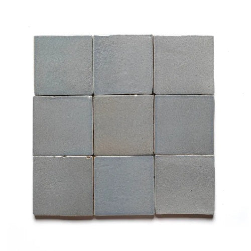 Full Tile Sample - Cotto Pedregal Clay Tile - 4" x 4" x 5/8" Gloss & Satin