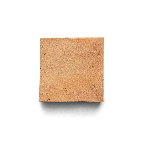 Full Tile Sample - Cotto Adobe Clay Tile - 4" x 4" x 5/8" Glazed